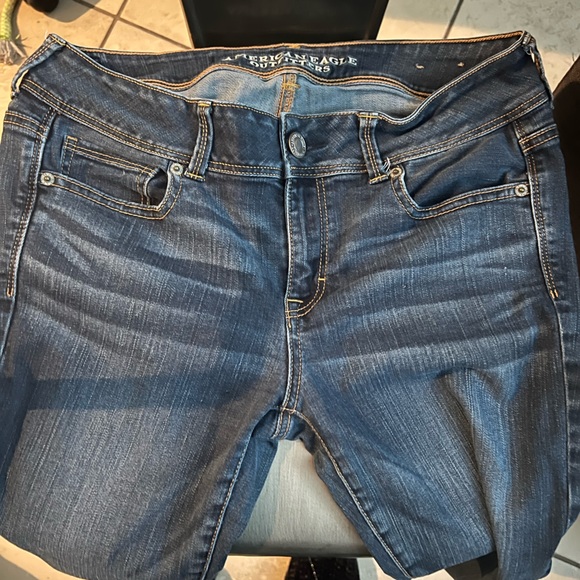 American Eagle kick boot jeans size 10 - Picture 3 of 5